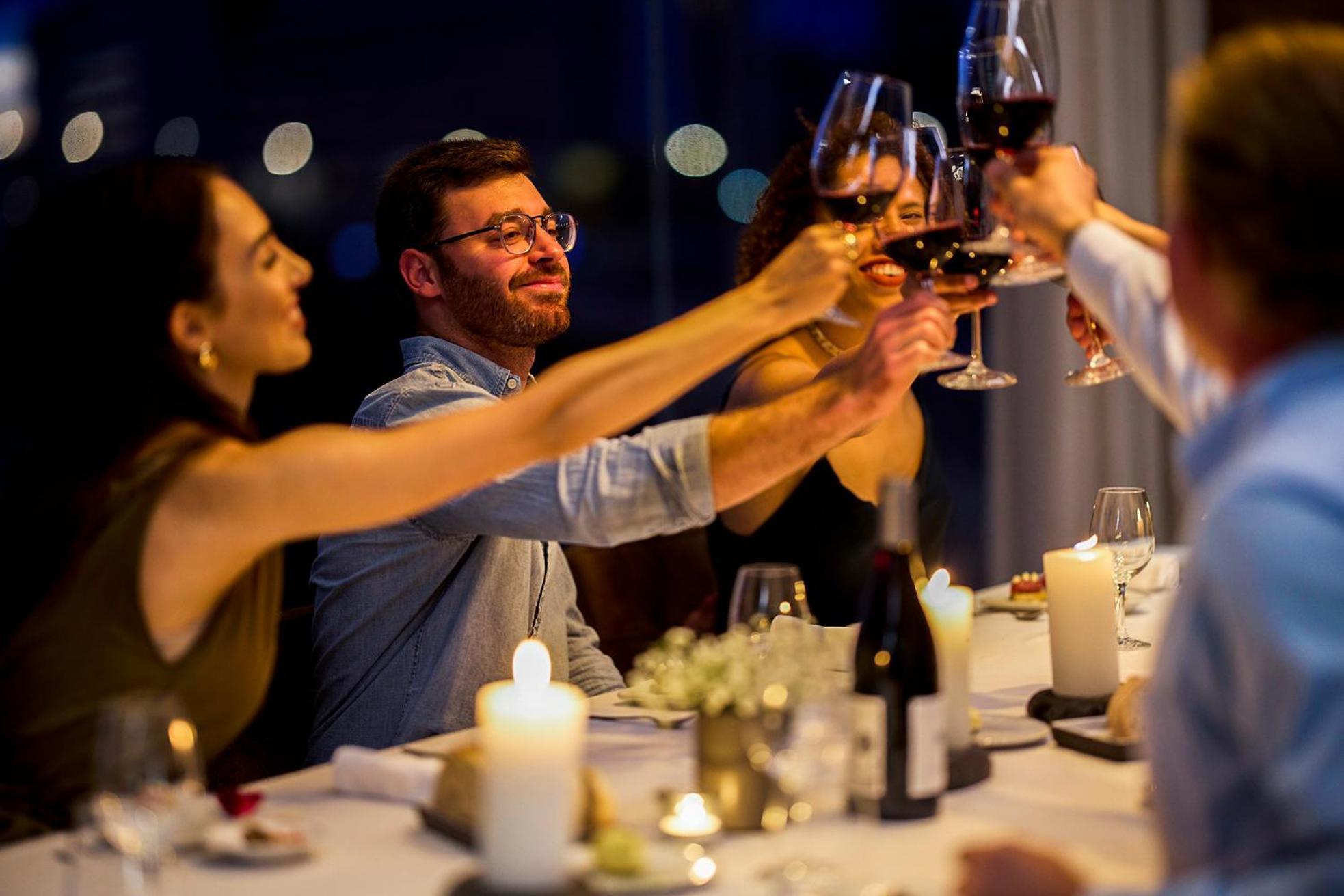 Octant Ponta Delgada Hotel Exterior photo A toast with wine