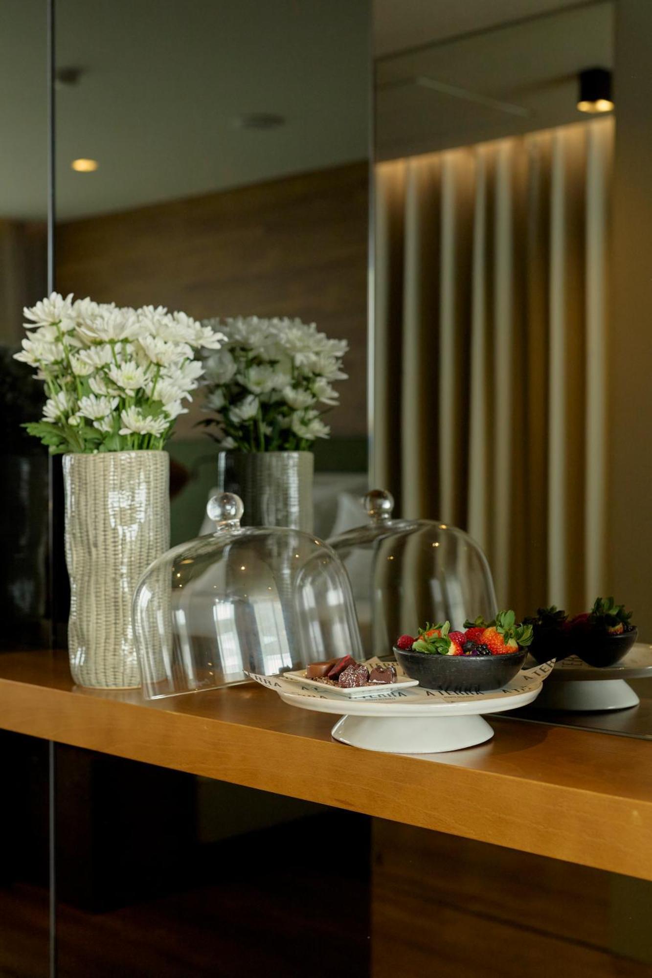Octant Ponta Delgada Hotel Exterior photo A cake stand with a glass dome